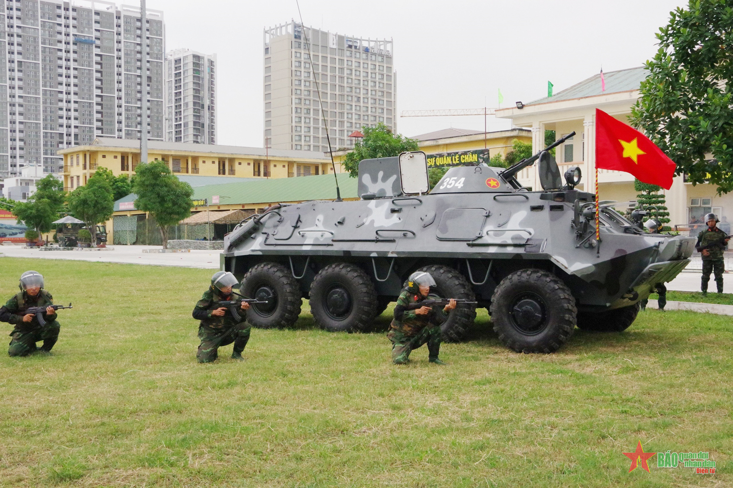 Ban CHQS quận Lê Chân (TP Hải Phòng): Thi đua hoàn thành xuất sắc nhiệm vụ

